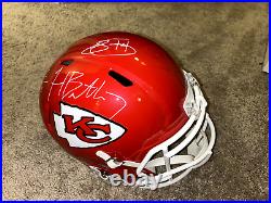 Kansas City Chiefs 2019 Super Bowl LIV Autographed Full-Size Helmet
