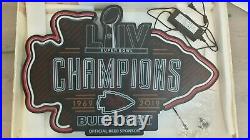 Kansas City Chiefs 3ft x 2ft Champions, LED Neon Sign, Man Cave, Sports Bar