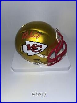 Kansas City Chiefs Andy Reid Signed Flash Mini Helmet Beckett Certified