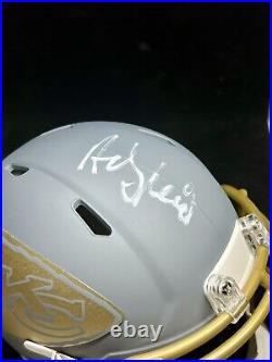 Kansas City Chiefs Andy Reid Signed NFL Helmet Jsa Coa Super Bowl Authentic