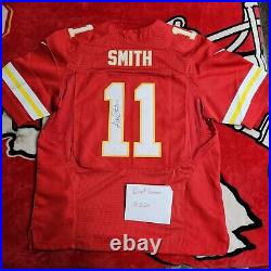 Kansas City Chiefs Autographed Alex Smith Nike Jersey