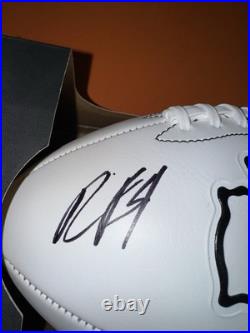 Kansas City Chiefs Autographed Football Rice Royals Steel Training Camp 2025 Kansas City Chiefs Autographed Football Rice Royals Steel Training Camp 2025