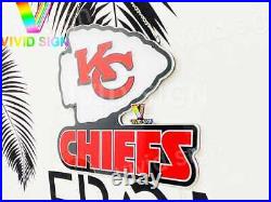Kansas City Chiefs Champions 3D LED 17x12 Neon Sign Light Lamp Beer Bar Decor