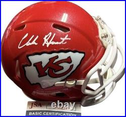 Kansas City Chiefs Clark Hunt Signed Speed Mini Helmet JSA Certified Owner