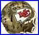 Kansas City Chiefs Dante Hall Signed Camo Fullsize Helmet Beckett Certified