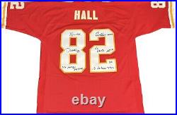 Kansas City Chiefs Dante Hall Signed Licensed Football Jersey Beckett Certified