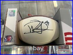 Kansas City Chiefs Derick Nnadi Autographed Mini Ball