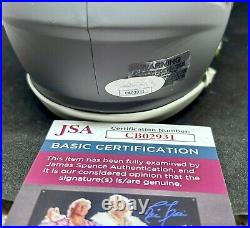 Kansas City Chiefs Derrick Johnson Signed NFL Helmet Jsa Coa Authentic Autograph