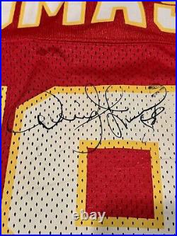 Kansas City Chiefs Derrick Thomas Signed Jersey Jsa Coa Authentic Autograph NFL