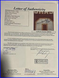 Kansas City Chiefs Derrick Thomas Signed Jersey Jsa Coa Authentic Autograph NFL