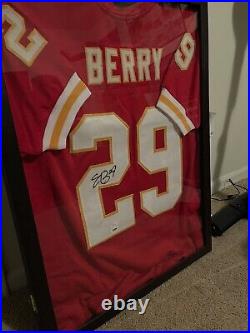 Kansas City Chiefs Eric Berry Framed Autographed Jersey