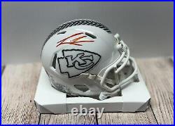 Kansas City Chiefs Felix Anudike-uzomah Signed Salute To Service Mini Helmet Bec