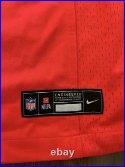 Kansas City Chiefs George Karlaftis #56 NFL Football Home Red Jersey Signed