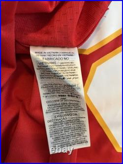 Kansas City Chiefs George Karlaftis #56 NFL Football Home Red Jersey Signed