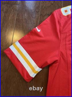 Kansas City Chiefs George Karlaftis #56 NFL Football Home Red Jersey Signed