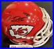 Kansas City Chiefs Hollywood Brown Signed Speed Mini Helmet JSA Certified