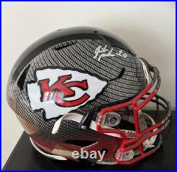 Kansas City Chiefs Isiah Pacheco Signed NFL Helmet Jsa Coa Super Bowl Authentic