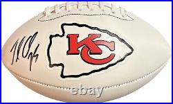 Kansas City Chiefs Jamaal Charles Signed Logo Football Beckett Certified