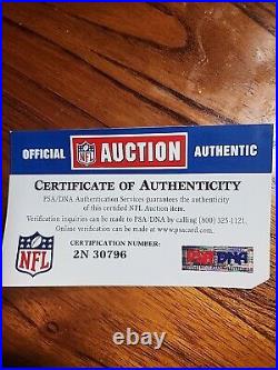 Kansas City Chiefs Justin Houston Signed Autograph Authentic Full Size Helmet