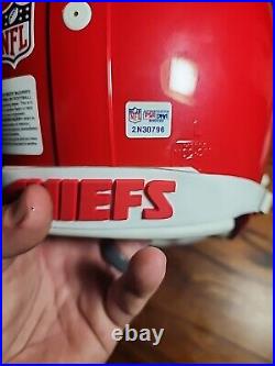 Kansas City Chiefs Justin Houston Signed Autograph Authentic Full Size Helmet