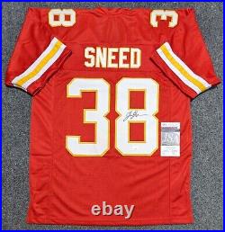 Kansas City Chiefs L'jarius Sneed Autographed Signed Jersey Jsa Coa