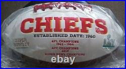 Kansas City Chiefs NFL Team Roster Signature Ball