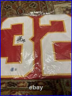 Kansas City Chiefs Nick Bolton red autographed signed jersey Beckett COA