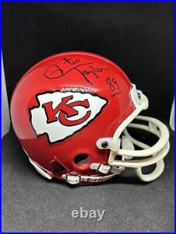 Kansas City Chiefs Otis Taylor Signed NFL Helmet Jsa Coa Authentic Autograph Hof