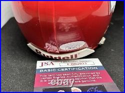 Kansas City Chiefs Otis Taylor Signed NFL Helmet Jsa Coa Authentic Autograph Hof