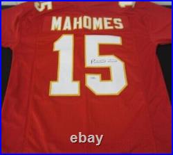 Kansas City Chiefs Patrick Mahomes Autographed #15 Red Jersey Coa