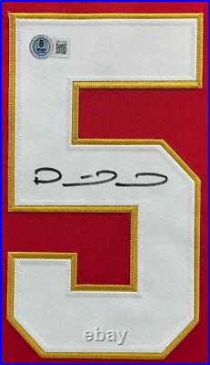 Kansas City Chiefs Patrick Mahomes Signed Autographed Jersey Framed Beckett BAS