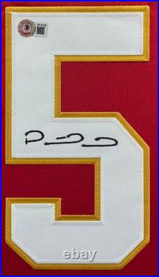 Kansas City Chiefs Patrick Mahomes Signed Autographed Jersey Framed Beckett BAS