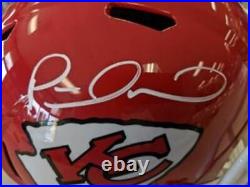 Kansas City Chiefs Patrick Mahomes Signed Autographed REPLICA Speed Helmet JSA