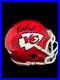 Kansas City Chiefs Patrick Mahomes Signed Mini Helmet NFL Jsa Coa Rookie Auto