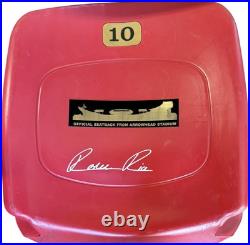 Kansas City Chiefs Rashee Rice Signed Arrowhead Seatback Beckett Certified