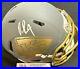 Kansas City Chiefs Rashee Rice Signed Slate Mini Helmet JSA Certified