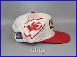 Kansas City Chiefs Signed Brian Washington Sports Specialties Laser Snapback Hat