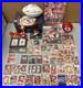 Kansas City Chiefs Signed Football LOT Cards Mahomes Kelce Mini Helmet