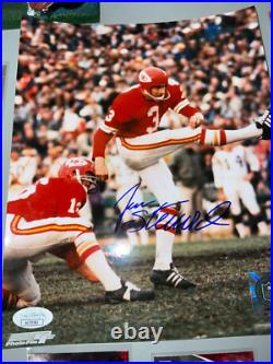 Kansas City Chiefs Signed Football LOT Cards Mahomes Kelce Mini Helmet
