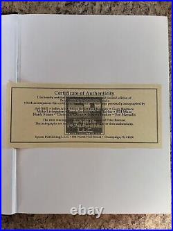 Kansas City Chiefs Signed Leather Bound with Certificate Of Authenticity