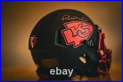 Kansas City Chiefs -Signed Patrick Mahomes Full Size Eclipse Helmet