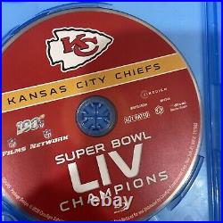 Kansas City Chiefs Signed Super Bowl LIV BLU RAY DVD