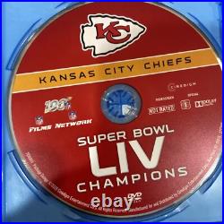 Kansas City Chiefs Signed Super Bowl LIV BLU RAY DVD