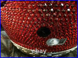 Kansas City Chiefs Swarovski Crystal Speedflex Signed by Patrick Mahomes Becket