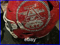 Kansas City Chiefs Swarovski Crystal Speedflex Signed by Patrick Mahomes Becket
