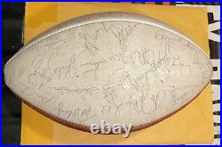 Kansas City Chiefs Team Signed Football Guaranteed Authentic Autographed Ball