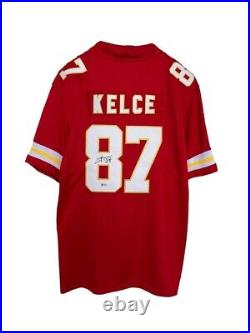 Kansas City Chiefs Travis Kelce #87 Hand Signed Jersey BAS COA