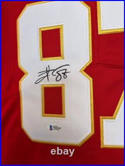 Kansas City Chiefs Travis Kelce #87 Hand Signed Jersey BAS COA