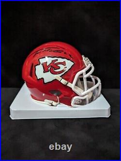 Kansas City Chiefs Trent Mcduffie Autographed Signed Speed Mini Helmet Beckett