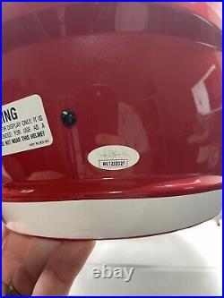 Kansas City Chiefs Tyreek Hill Signed Full Size Speed Replica Helmet JSA COA